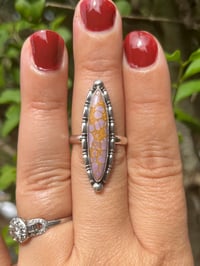 Image 2 of Phosphosiderite Sterling Ring Sz 7