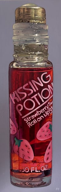 Image 2 of ORIGINAL-"Kissing Potion" 12 x 36 inches