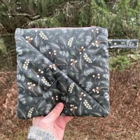 Image 2 of lil mouse quilted pouch