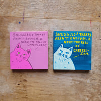 Image 1 of Snuggles and Treats Mini Painting 