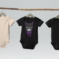 Image 1 of Virus Logo Organic cotton baby bodysuit