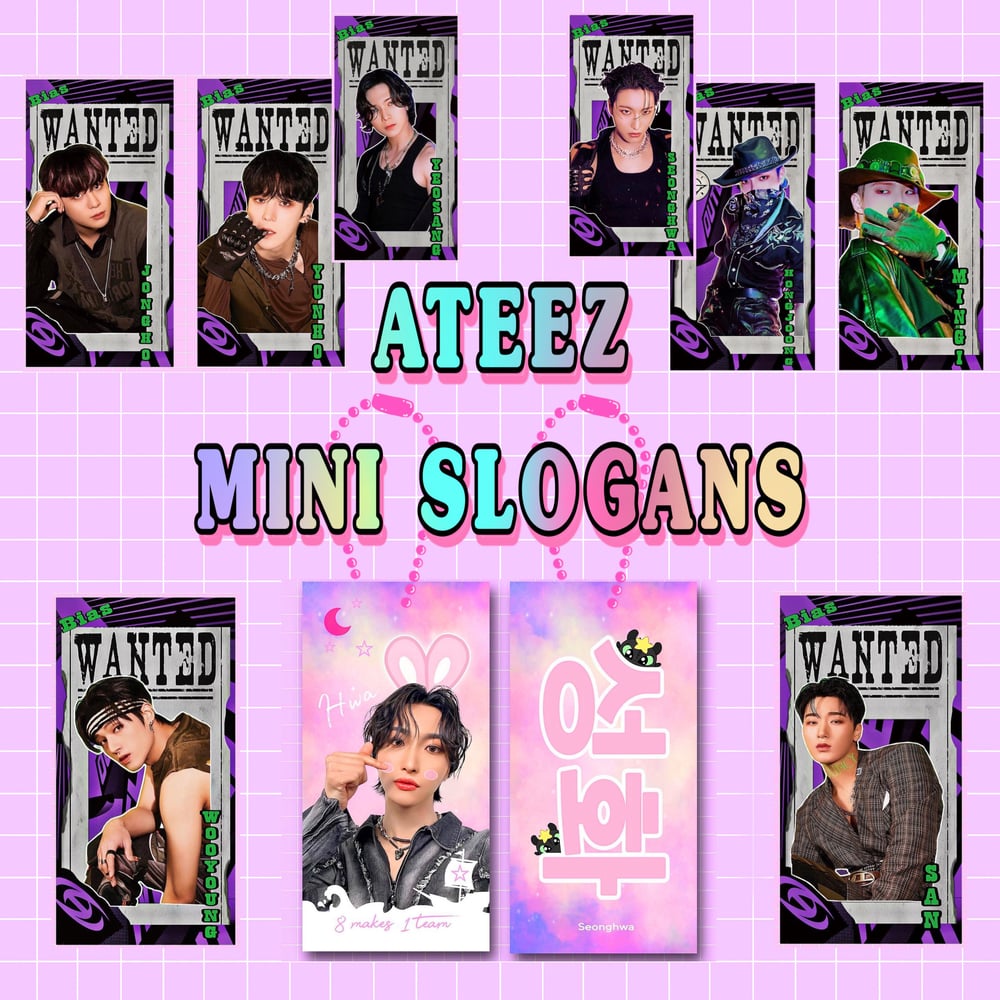 Image of ATZ Mini Slogan Keychains INSTOCK