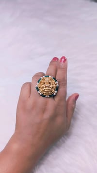 Image 5 of Goddess Laxmi Ring II_Adjustable Temple Ring