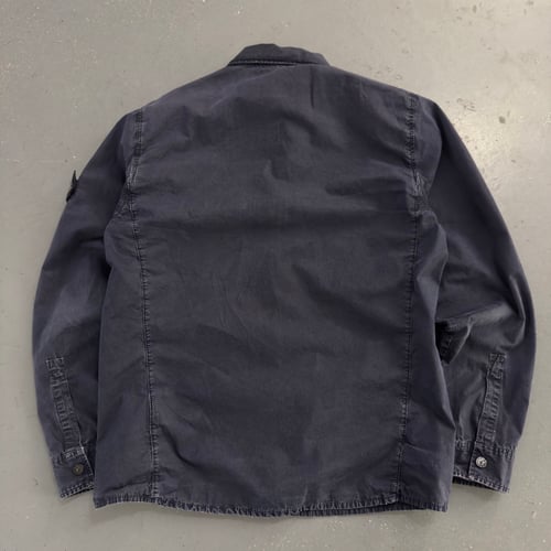 Image of AW 2017 Stone Island zip up overshirt, size medium