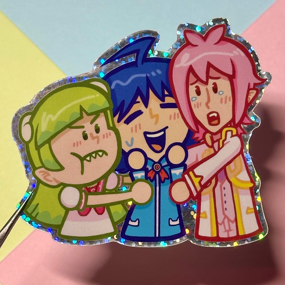 Image of Love Trio Sticker