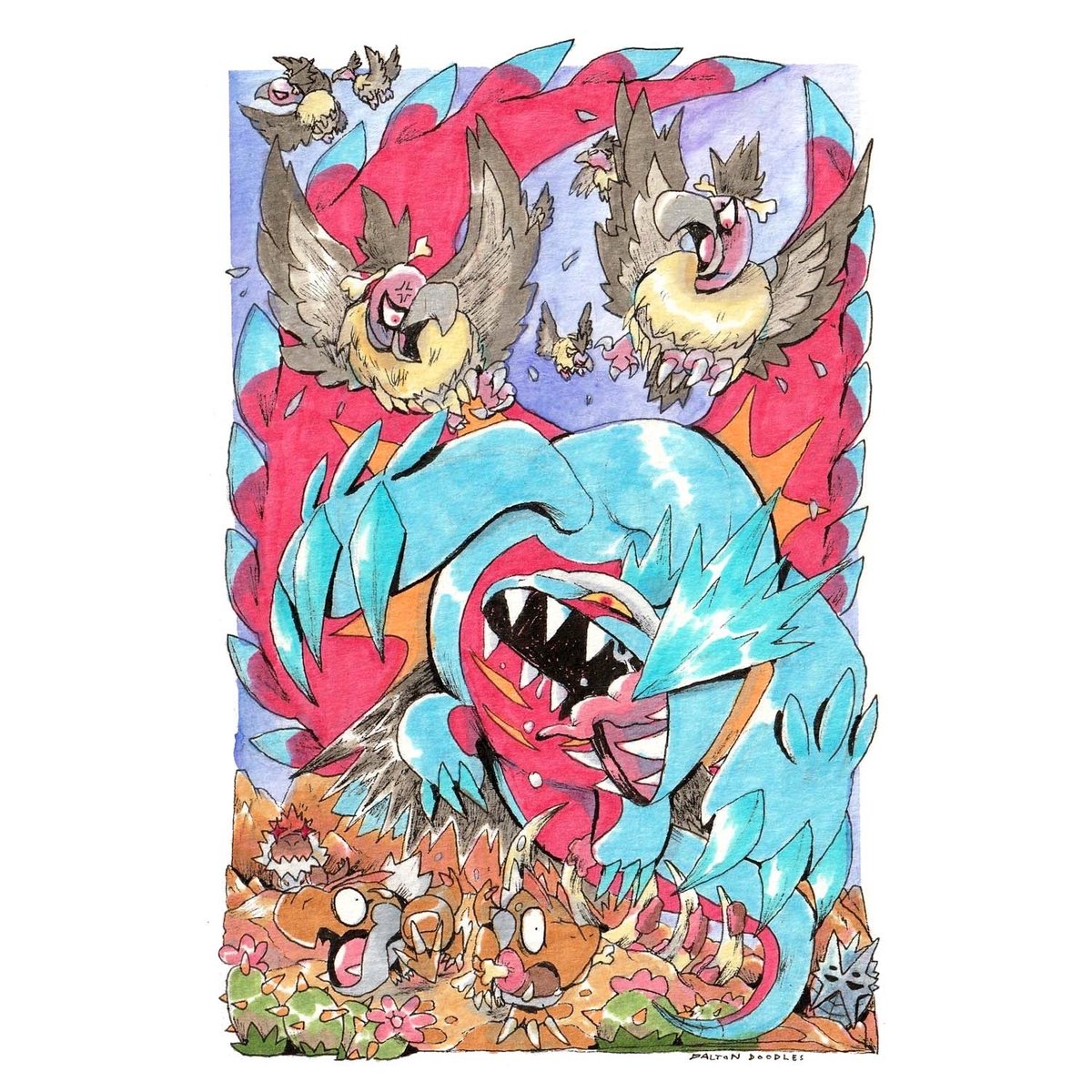 Image of PRINT SET: Legend Of The Looming Moon