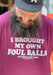 Image of Foul Balls - T-Shirt 