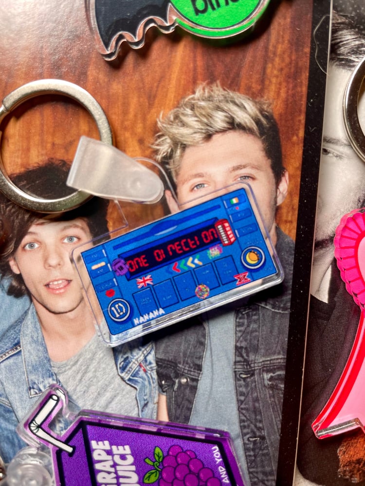 Image of 1D Radio Keychain