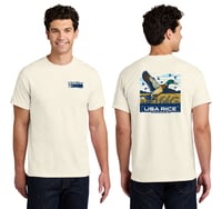 Image 1 of T-Shirt - Duck over Rice Field