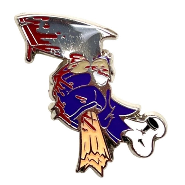 Bad To The Bone Slasher Pin - Magneto