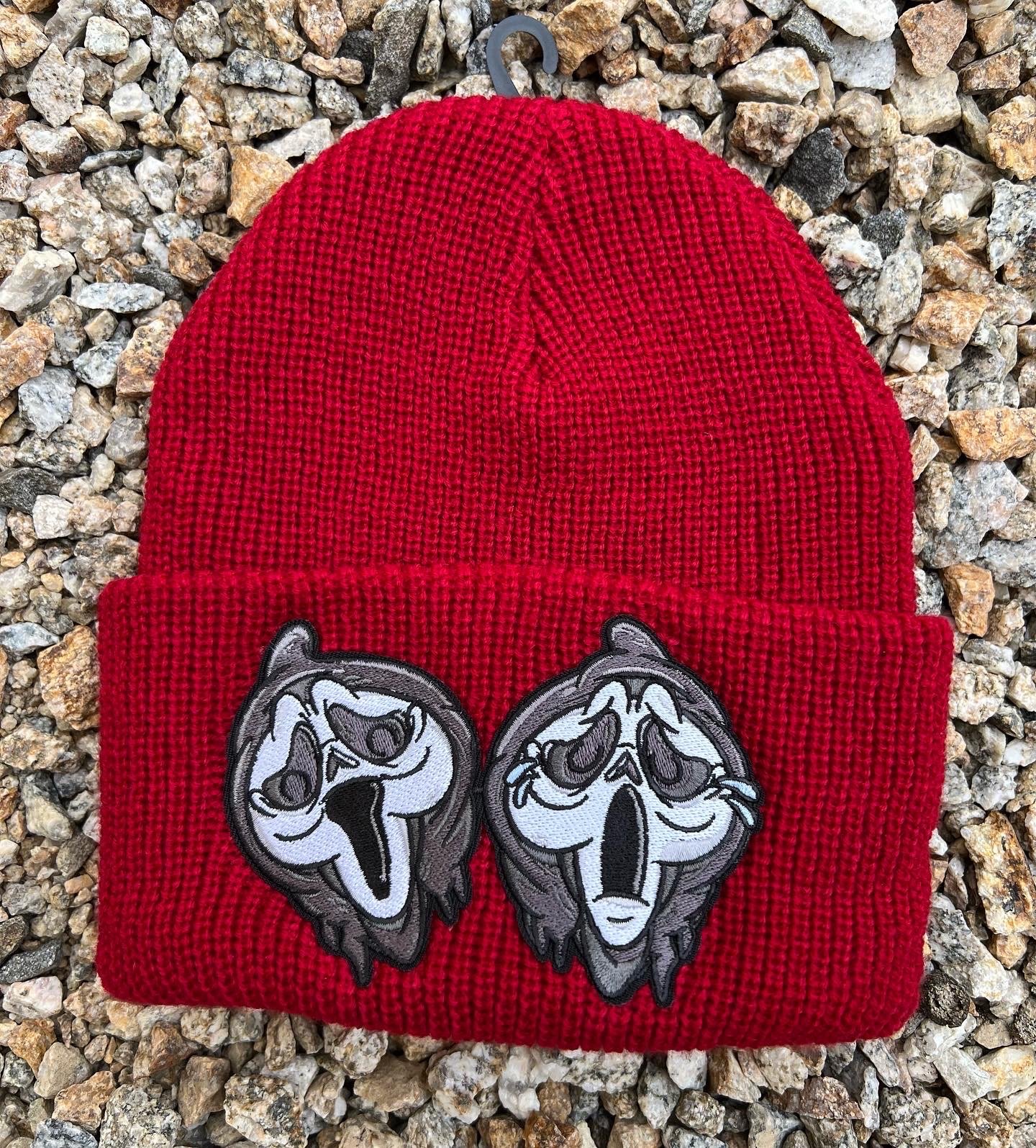 Stab Now, K*ll Later Red Beanie