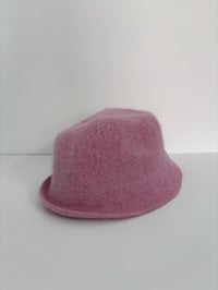 Image 1 of Vintage pink wool hat