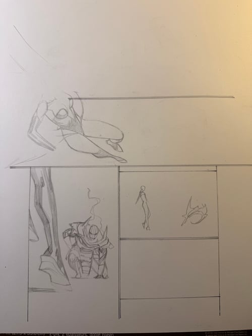 Image of SORCERER SUPREME #1 PAGE03 original art