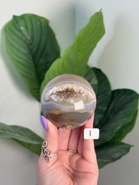 Image 9 of CHOOSE YOUR OWN DRUZY AGATE X QUARTZ SPHERES -BRAZIL-