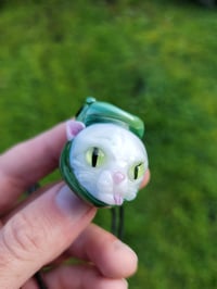 Image 2 of Frogy Hoody Kitty Pendant collab with Tony Kazy