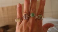 Image 2 of Round Turquoise Ring