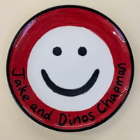  Jake & Dinos Chapman - Plate *Smiley Face* 2017