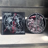Image 2 of Klonns / Zenocide “split” LP (Japanese Import)