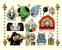 OUTSIDER flash sheet 