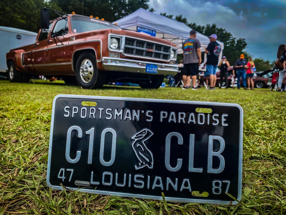 Image of License Plates - Stamped Aluminum