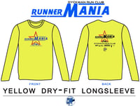 Runnermania Yellow Dri-Fit Longsleeve 