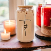 Image 1 of Faith Glass Cup
