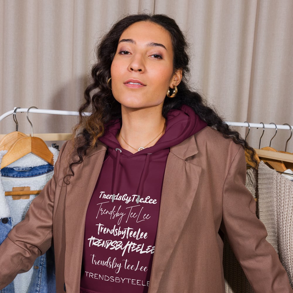 Image of Trendsbyteelee 2 Unisex Eco raglan hoodie