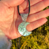 Silver Labradorite Moon