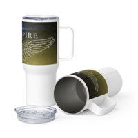 Image 1 of Wings of Destiny 25 oz Travel Mug with Handle
