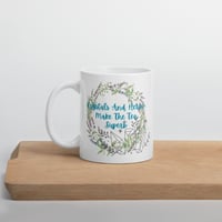 Image 4 of Crystals & Herbs mug 