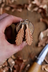 Image 4 of Feather-  Earrings 