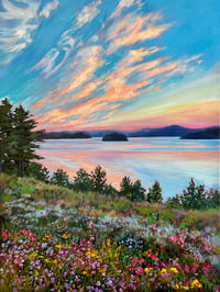 Wachusett Reservoir I - ORIGINAL PAINTING