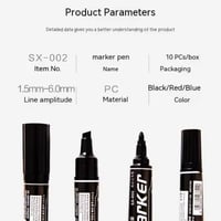 Image 6 of Jumbo Double Sided Permanent Markers