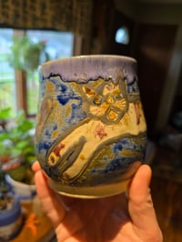 Image 10 of Kitty Love Folkart Cup