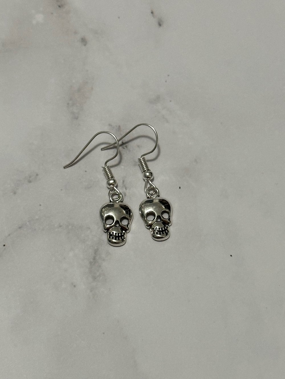 Image of Silver Charm Earrings 