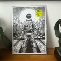 Image 4 of NEO TOKYO IS E.X.P.L.O.D.I.N.G. Riso print