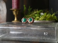 Image 3 of Malachite Studs