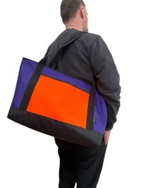 Image 2 of Purple & Orange X-Pac® XL Beach Tote