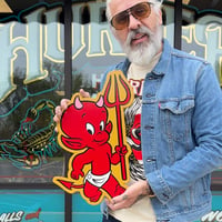 Hot Stuff-  Wood cutout 
