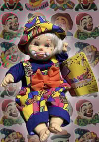 Image 2 of Smiley Clown Baby Doll