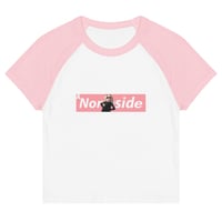 Image 1 of Women’s micro rib breast cancer support Tee