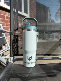 Image 2 of UPerform Hydrate Bottle with Carry Handle – 860ml / 29oz- Soft Teal