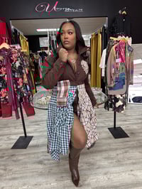 Image 3 of Custom Brown Fusion Tunic