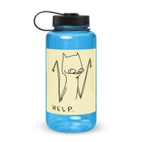 Image 3 of welp! Wide mouth plastic water bottle