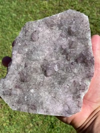 Image 3 of Green & Purple Cubic Fluorite Specimen #1802