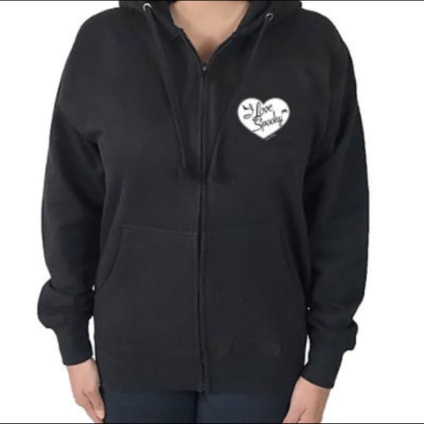 I Love Spooky Zip Up Hoodie