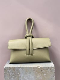 Olivia Loop Lock bag In Sage