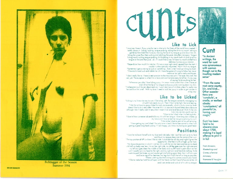 From My Archive Vol.3 Lesbians USB+ZINE Image 2