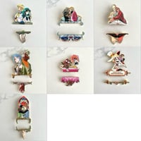 Image 1 of Ship Bracket Enamel Pins
