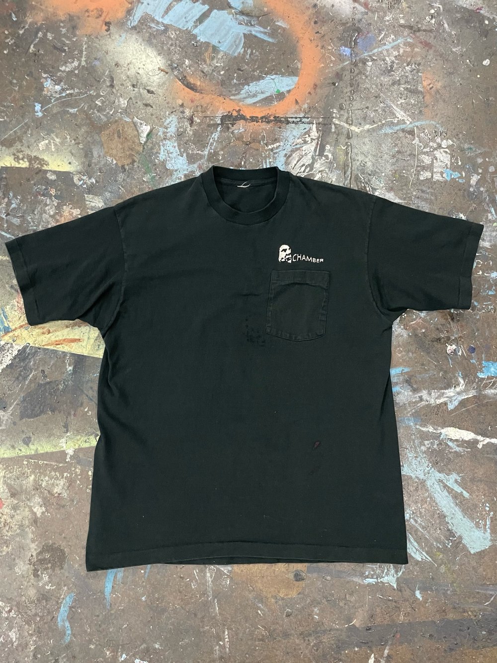 Image of Whisper pocket T black 1/1